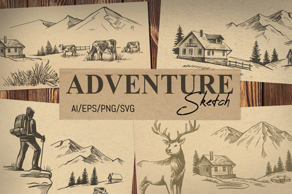 Adventure Graphics & Illustrations