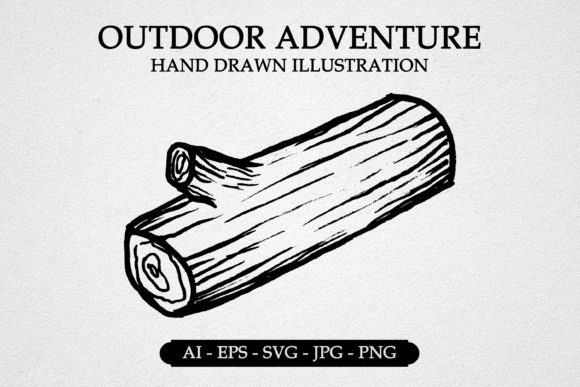 Piece of Wood Outdoor Adventure Graphics