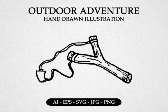 Slingshot Outdoor Adventure Elements Graphics