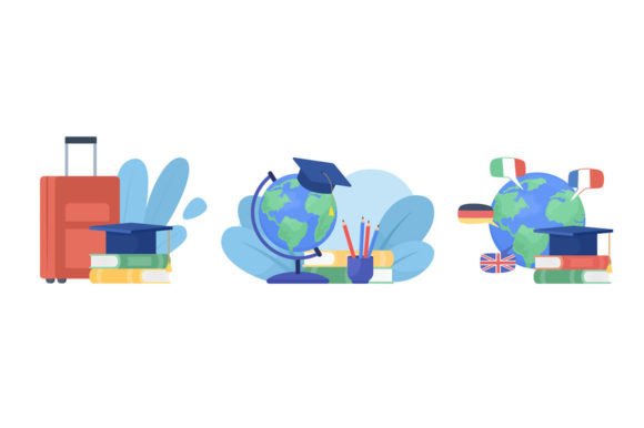 Studying Equipments Graphics and Illustrations