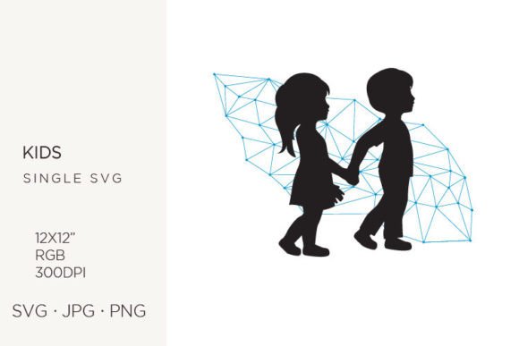 Technology Web, Boy and Girl Graphics