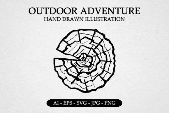 Tree Rings Outdoor Adventure Graphics