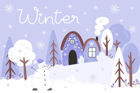 Winter Activities Graphics and Illustrations