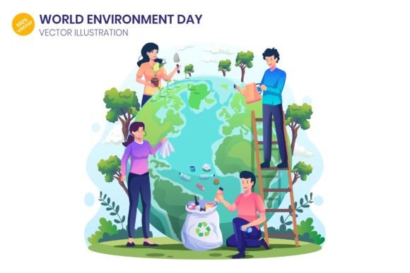 World Environment Day Illustration Graphics